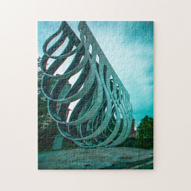 Bishanpark Swing Sculpture Singapore. Pussel (Vertikal)