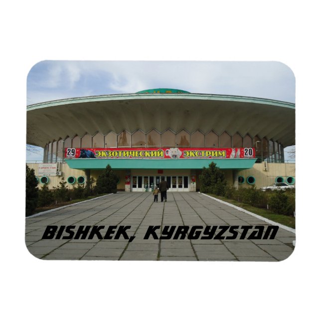 Bishkek Circus - Kirgizistan Magnet (Horisontell)