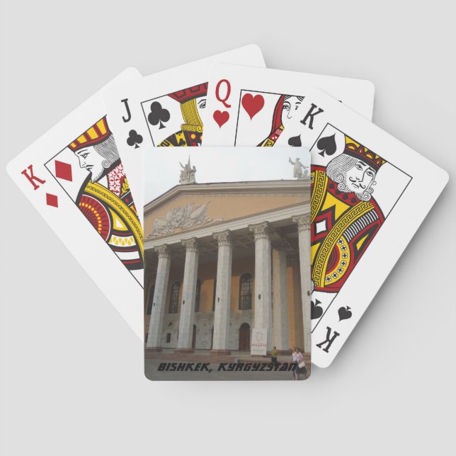 Bishkek Frunze Opera House Spelkort (Baksidan)