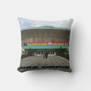 Bishkek, Kirgizistan Cirkus - Sovjetisk Arkitektur Kudde