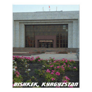 Bishkek National Museum - Kirgizistan Fototryck