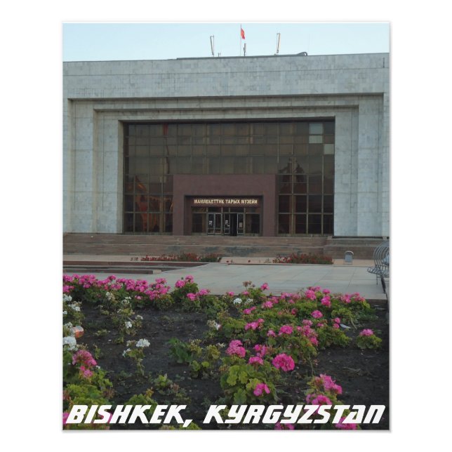 Bishkek National Museum - Kirgizistan Fototryck (Framsidan)