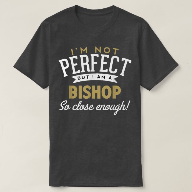 Bishop  Bishop Name  T Shirt (Design framsida)