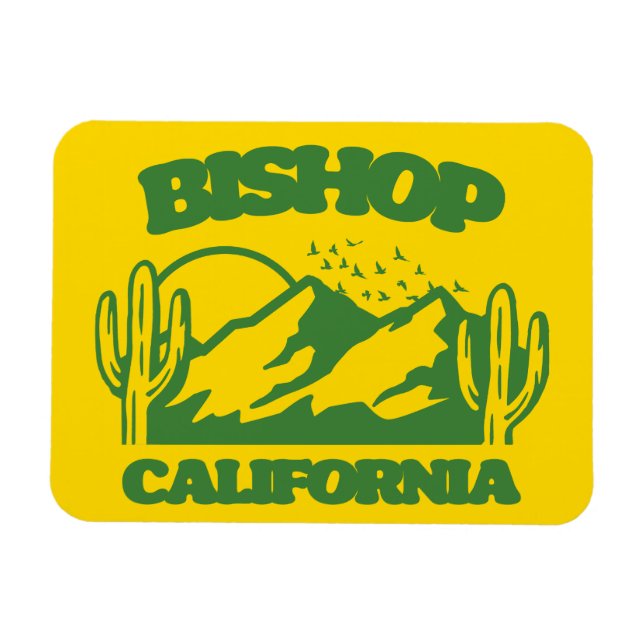 Bishop California Magnet (Horisontell)