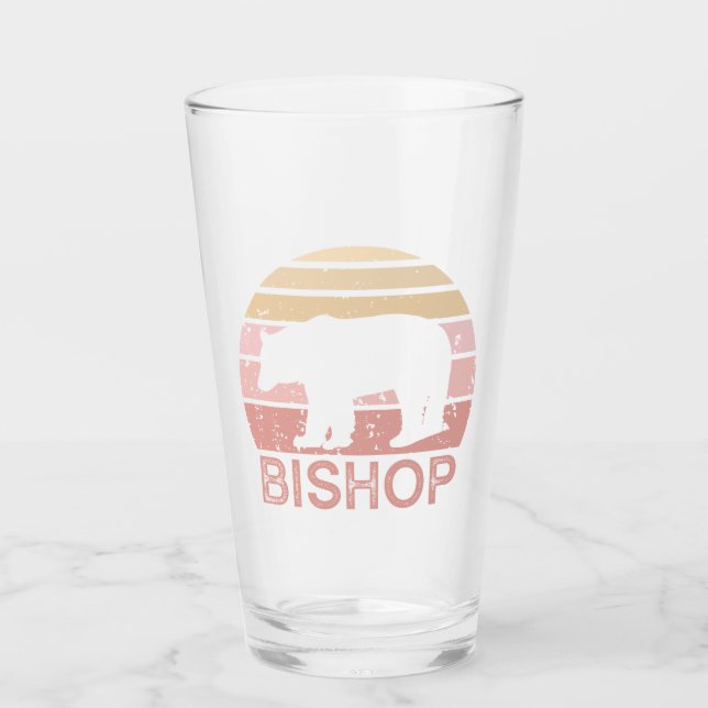 Bishop California Retro Bear Glaskopp (Framsida)