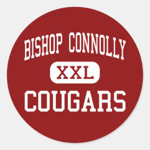 Bishop Connolly - Cougars - High - Fall River Runt Klistermärke