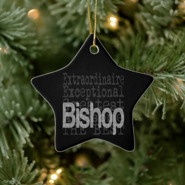 Bishop Extraordinaire Julgransprydnad Keramik (Träd)