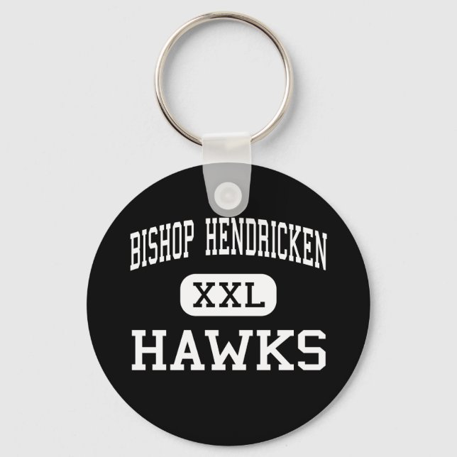 Bishop Hendricken - Hawks - High - Warwick Nyckelring (Framsida)