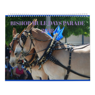 Bishop Mule Days Parad 2018 Kalender