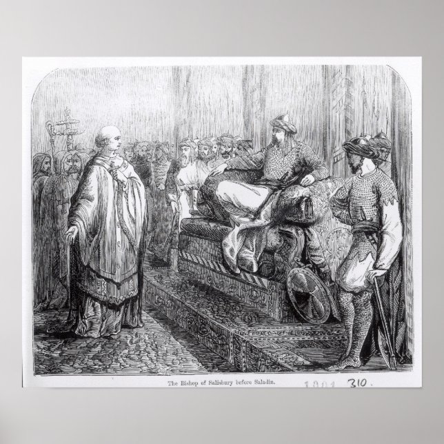 Bishop Salisbury före Saladin Poster (Framsidan)