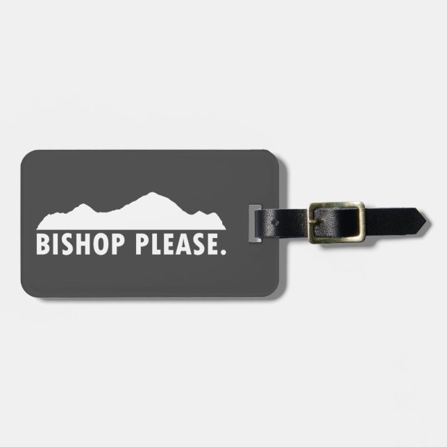 Bishop Snälla Bagagebricka (Horisontell Framsida)