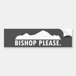 Bishop Snälla Bildekal
