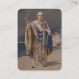 BISHOP ST. NICHOLAS OF MYRA PRAYER RELIGIÖSA PLACERINGSKORT