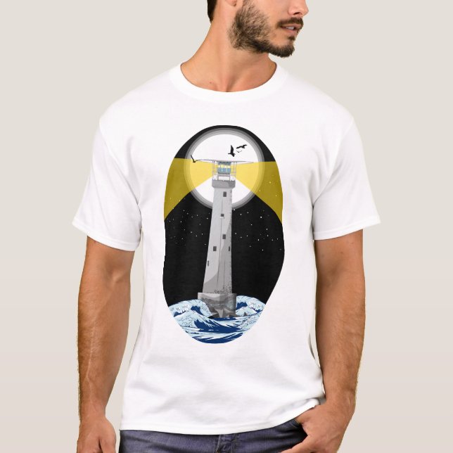 Bishop Sten fyr T Shirt (Framsida)