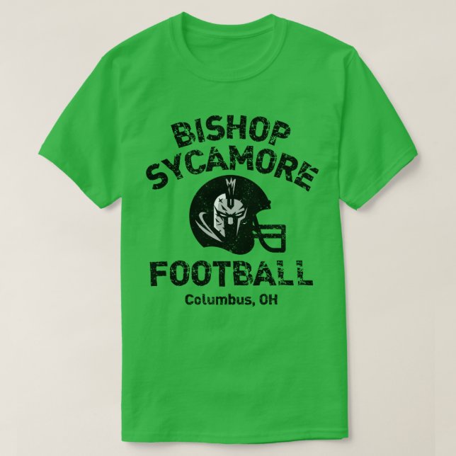 Bishop Sycamore-falsk skola T Shirt (Design framsida)