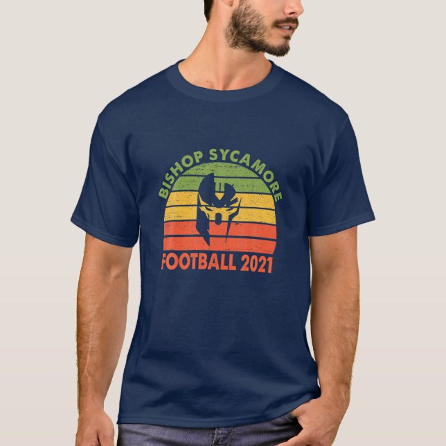 Bishop Sycamore Football 2021 High School Team T Shirt (Framsida)