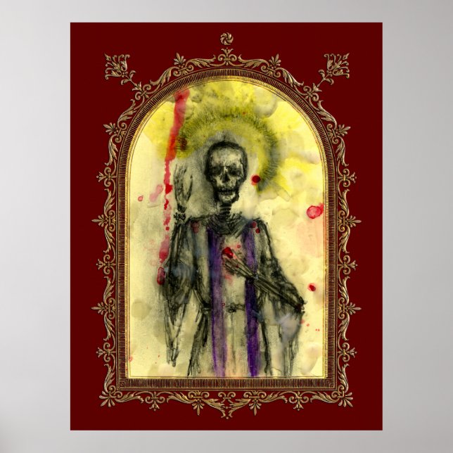 Bishop VooDoo Blues Poster (Framsidan)