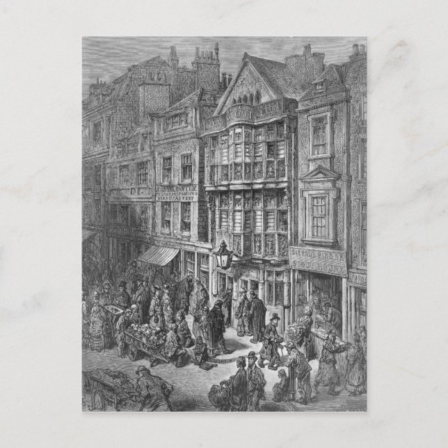 Bishopsgate Street Vykort (Framsida)