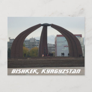 Bisjkek, Sovjetsegertorget - Kirgizistan Vykort