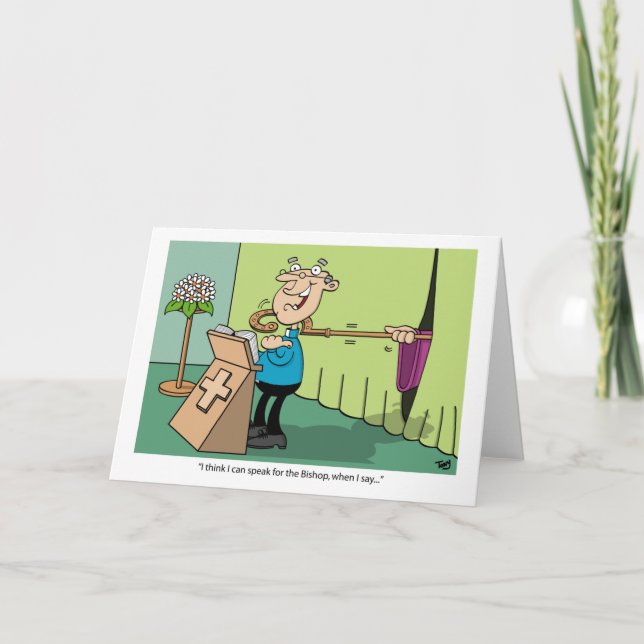 Biskop dåliga kort (Framsida)