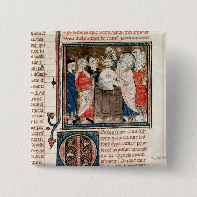 Biskop för St. Remigius av Rheims Knapp (Framsida)