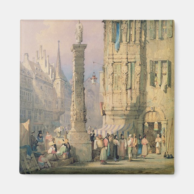 Biskopen's Palace, Wurzburg Magnet (Framsidan)