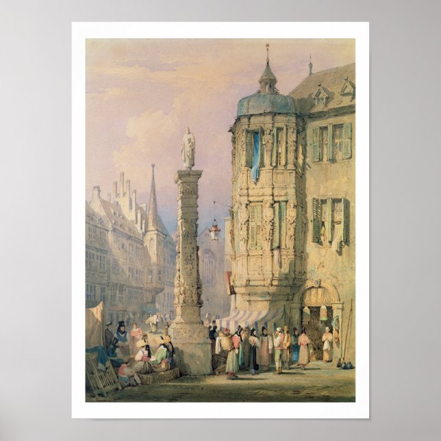 Biskopen's Palace, Wurzburg Poster (Framsidan)