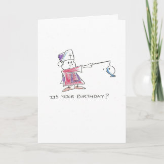 Biskopfiskfödelsedag Kort