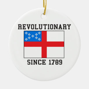 Biskops- efter 1789 julgransprydnad keramik