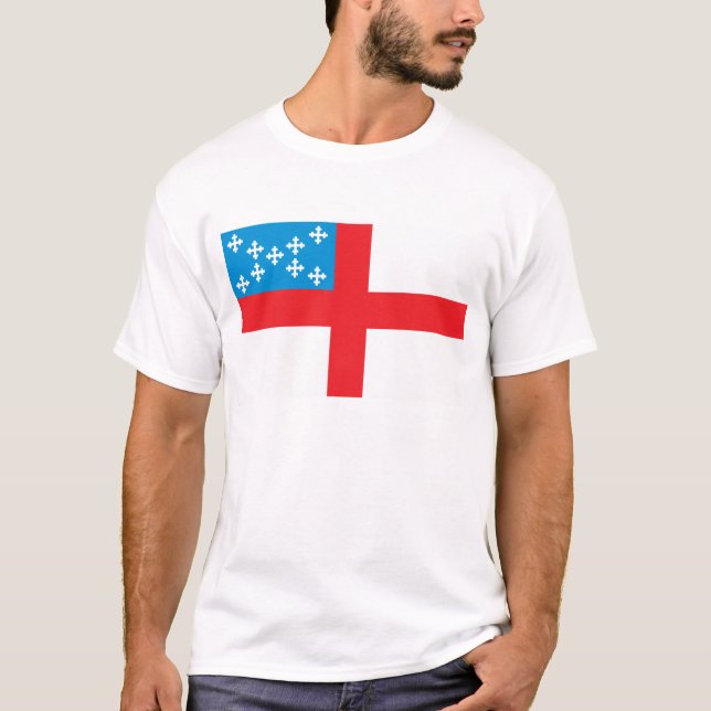 Biskops- flagga tee shirt (Framsida)