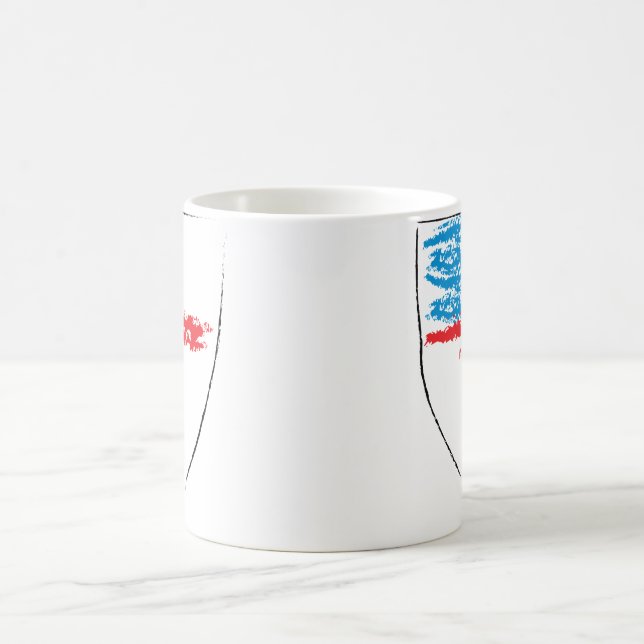 Biskops- skydda kaffemugg (Center)