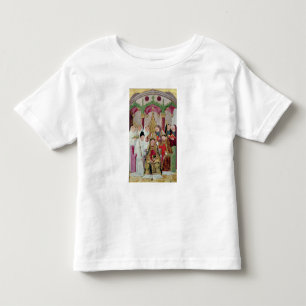 Biskopsinvigningen som är valencian skolar tee shirt