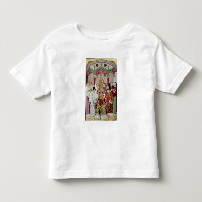 Biskopsinvigningen som är valencian skolar tee shirt (Framsida)