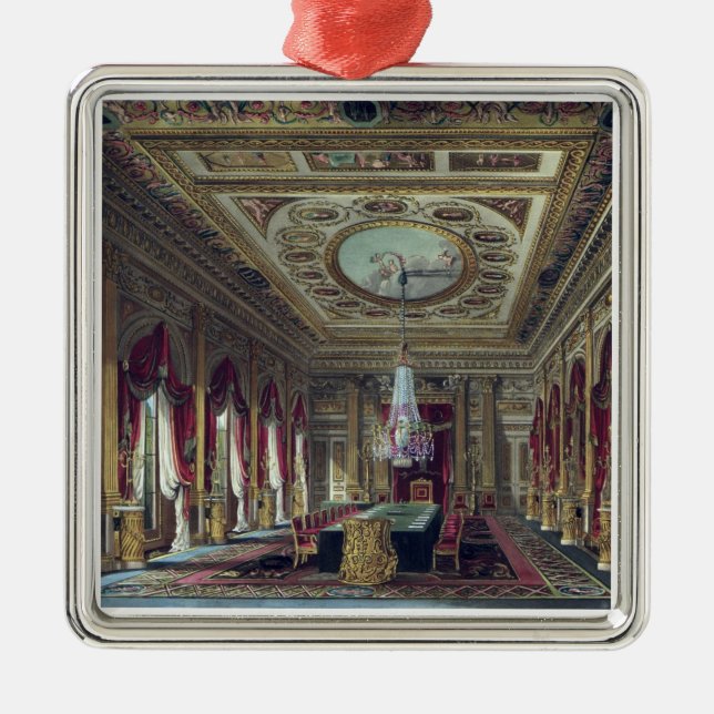 Biskopsstolrummet, Carlton hus, från 'historien Julgransprydnad Metall (Framsidan)
