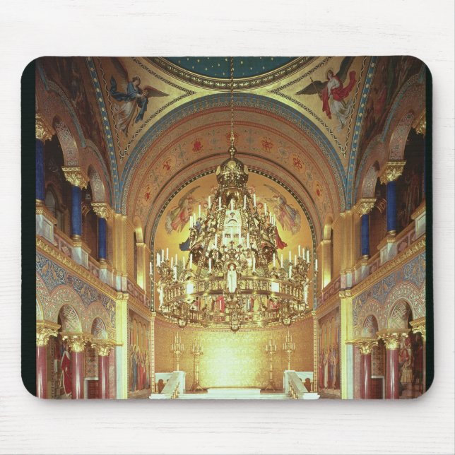 Biskopsstolrummet från norden musmatta (Framsidan)