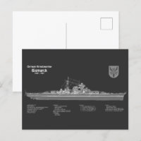 Bismarck - Battleshöftplan PD