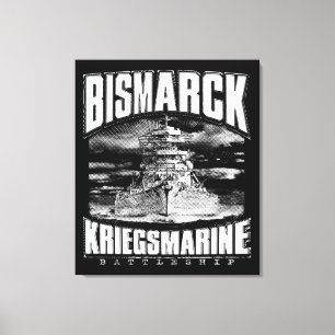Bismarck Canvastryck