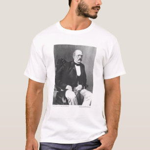 Bismarck i 1870 för förklaringen av krig t-shirt