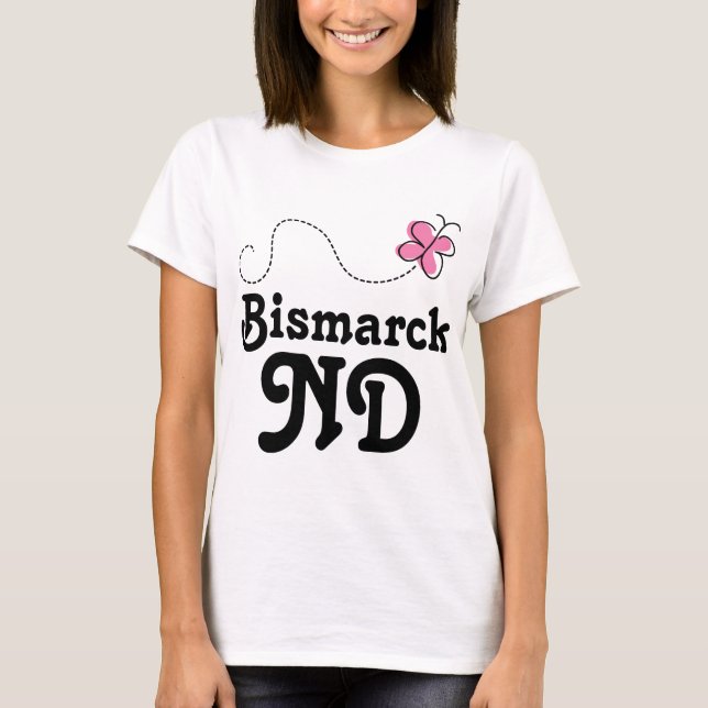Bismarck ND-gåva Tee (Framsida)