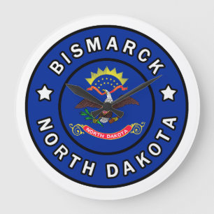 Bismarck North Dakota Stor Klocka