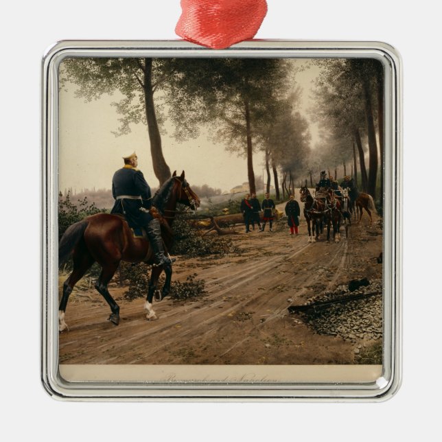 Bismarck och Napoleon Julgransprydnad Metall (Framsidan)