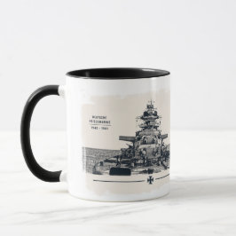 Bismarck-slagskeppsmugg Mugg
