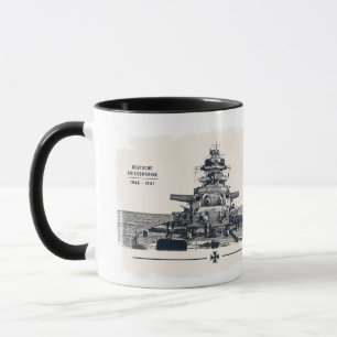 Bismarck-slagskeppsmugg Mugg