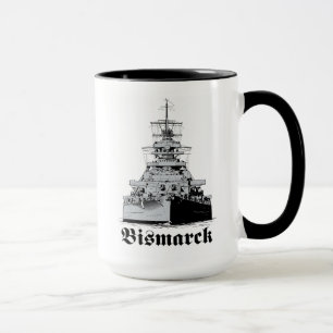 Bismarck-slagskeppsmugg Mugg