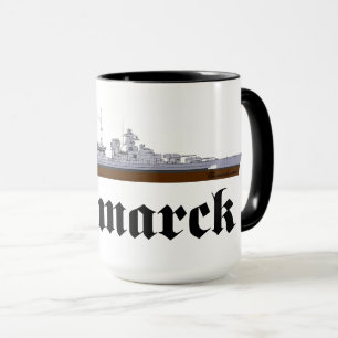 Bismarck-slagskeppsmugg Mugg