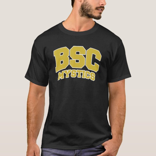 Bismarck State College Mystics 02 T Shirt (Framsida)