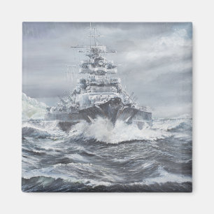 Bismarck utanför Grönland kusten 1900 timmar 23 ma Magnet