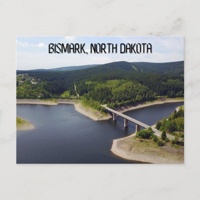 Bismark North Dakota Vykort (Framsida)