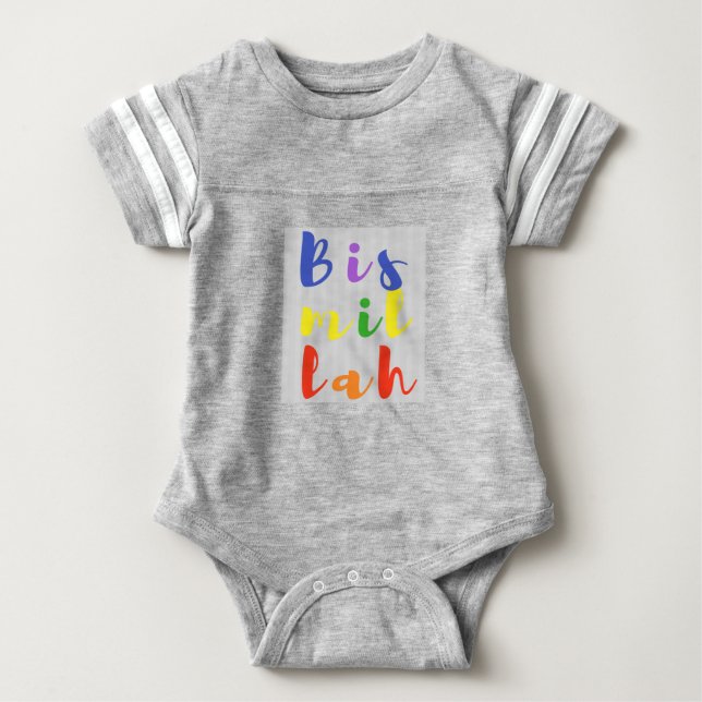 Bismillah babybära tröja (Framsida)