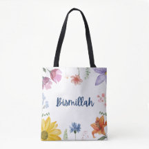 Bismillah Flower tobag
